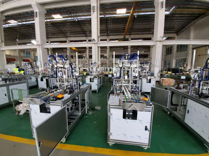 Jalur Produksi Masker Wajah Pengait Telinga Otomatis 0